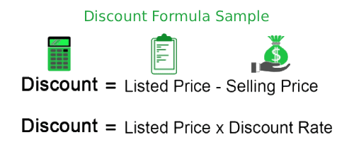 Discount Formula Sample
