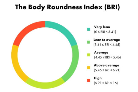 Body Roundness Index Chart
