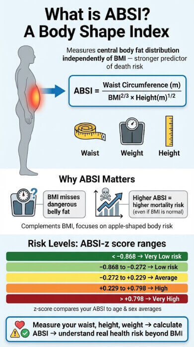 Was ist ABSI? - Ein Körperform-Index